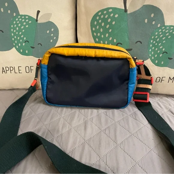 Tory Burch ripstop nylon colorblock crossbody - Picture 8 of 11